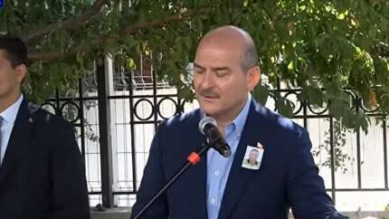 Kahraman şehit polisimiz Sedat Gezer Hakk'a uğurlanıyor... Bakan Soylu: Kanını yerde bırakmayacağız!