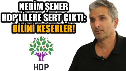 'Kimyasal yalanına sarılan HDP'liler, partililerini öldüren PKK’ya ses çıkaramaz, dilini keserler'