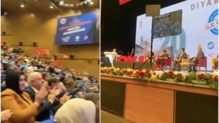Diyarbakır'da gençler Cumhurbaşkanı Erdoğan'ı Biji Serok Erdoğan’ tezahüratlarıyla karşıladı