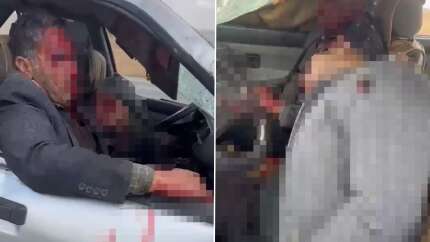 Baba ve oğluna kanlı pusu! Önce kaza yaptırdılar, ardından taradılar!