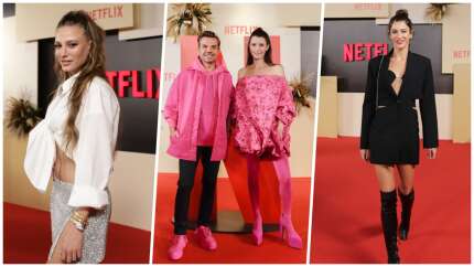 Netflix'in kutlama gecesine ünlü isimler akın etti! İşte kırmızı halı pozları