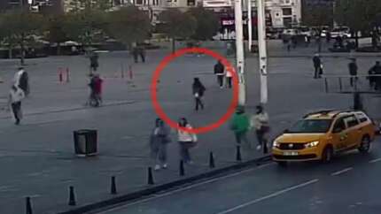Saldırıdan dakikalar önce... Taksim bombacısının yeni görüntüleri ortaya çıktı
