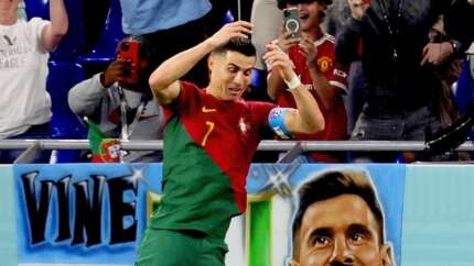 Ronaldo’nun gol sevincinde ‘Messi’ detayı