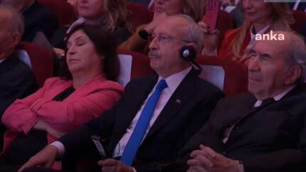 Kılıçdaroğlu'nun ithal danışmanı Jeremy Rifkin konuşurken Selvi Kılıçdaroğlu uyudu!