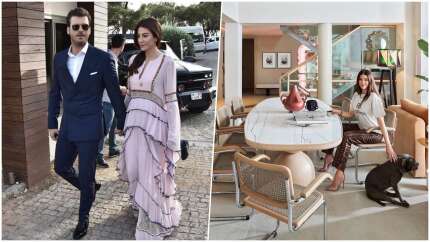 Başak Dizer ve Kıvanç Tatlıtuğ'un yaşadığı ev görenleri büyüledi