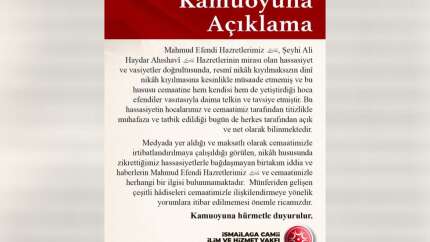 İsmailağa’dan iddialara yalanlama