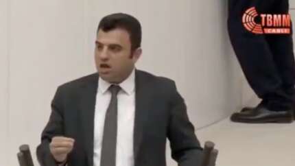 HDP'li Öcalan TBMM'de 'Kürtçe' provokasyonu yaptı