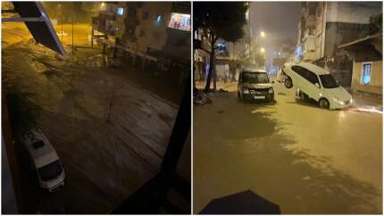 Antalya'da sel felaketi: Sular önüne kattığını aldı, götürdü! Eğitime 1 gün ara verildi