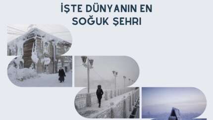 Hava durumu - 51°! İşte dünyanın en soğuk şehri: Rusya Yakutsk