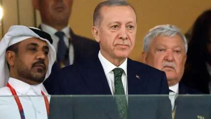 Dünya Kupası finalinde "çok özel misafir!" Cumhurbaşkanı Recep Tayyip Erdoğan maçı tribünden takip etti