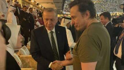 Cumhurbaşkanı Erdoğan ile Elon Musk arasında Dünya Kupası finalinde renkli sohbet!