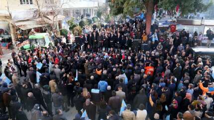 6’lı masayı düşündüren miting!