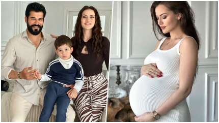 Fahriye Evcen ile Burak Özçivit’in oğluna vereceği isim belli oldu