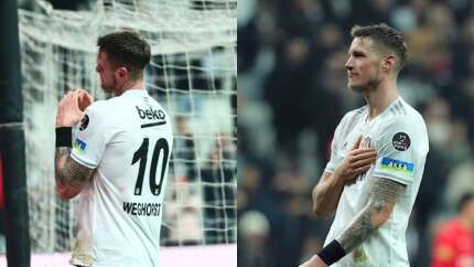 Beşiktaşlı Wout Weghorst'dan duygusal veda!