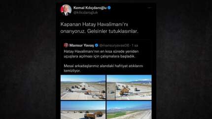 Kılıçdaroğlu "Hatay Havalimanı'nı onarıyoruz" diyerek siyaset yapmıştı! Gerçek ortaya çıktı...