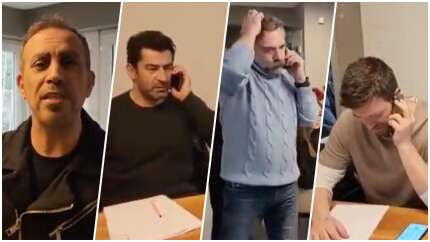 Ünlü isimler firmalarla görüşmek için AHBAP koordinasyon merkezinde