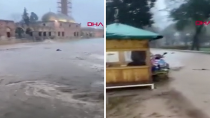 Şanlıurfa'da sel felaketi: Su 2 metreyi geçti! Balıklıgöl taştı...