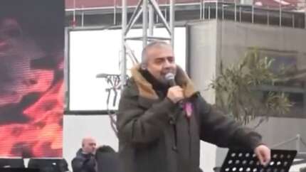 İzmir'de PKK propagandası! HDP'li Sırrı Süreyya Önder, teröristbaşı Öcalan'a selam gönderdi!