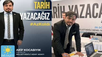İYİ Parti'den aday adayı olan Arif Kocabıyık'ın seçim posteri alay konusu oldu
