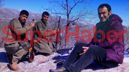 PKK kamplarında boy boy fotoğrafları olan Ferhat Berkpınar şimdi de SuperHaber'i tehdit etti!