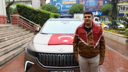 Bakan Varank askeri kırmadı, yerli otomobil Togg konvoy başı oldu