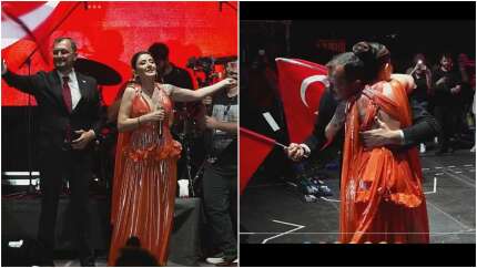 Melek Mosso'yu sahneye çıkaran Tekirdağ Süleymanpaşa Belediye Başkanı Cüneyt Yüksel'e tepkiler çığ gibi büyüyor