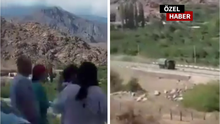 Alay konusu oldular! Ermeni teröristler böyle kaçıyorlar!