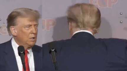 Trump affetmedi: ABD Başkanı Joe Biden'ı taklit ederek böyle dalga geçti