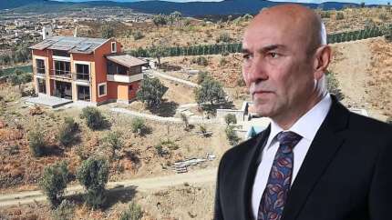 'Zeytin tesisi' diye kandırdı! Tunç Soyer, kaçak villasını satışa çıkardı