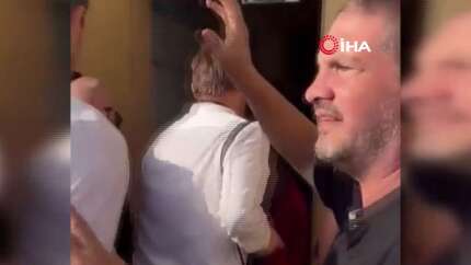 İngiltere Dışişleri Bakanı Cleverly İsrail'de siren seslerini duyunca sığınağa koştu