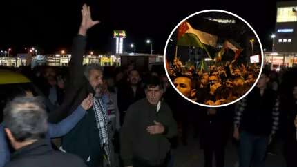 İstanbul, Ankara, İzmir, Kürecik... İsrail'in hastane katliamı sonrası yurt genelinde çok sayıda eylem düzenlendi!