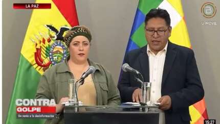 Canlı yayında İsrail kararını ilan ettiler! Helal olsun Bolivya...