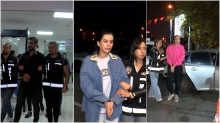 Kara para akladıkları ve vergi kaçırdıkları iddia edilmişti! Dilan Polat ve eşi Engin Polat gözaltına alındı: İşte Polat çiftinin Emniyet'teki ilk görüntüleri