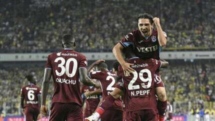 Fenerbahçe 2 - 3 Trabzonspor | Maçın geniş özeti