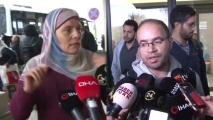 Gazze'den tahliye edilen 44 Türk vatandaşı İstanbul'a ulaştı: Yaşanan insanlık dramını anlattılar...
