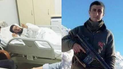 Şehit düşen askerimiz Çağatay Erenoğlu'nun geçen yıl gazi olduğu ortaya çıktı