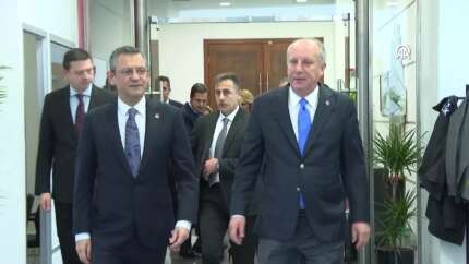 Özgür Özel ile Muharrem İnce arasında kritik görüşme! Muharrem İnce'den dikkat çeken seçim açıklaması...