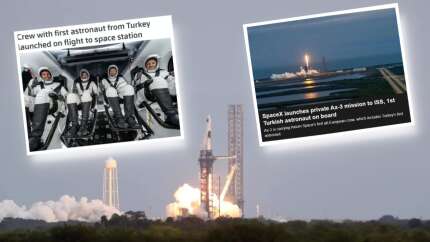 İlk Türk astronot Alper Gezeravcı'nın uzay yolculuğu dünyada yankı uyandırdı: Türkiye seçkin kulübe giriyor!