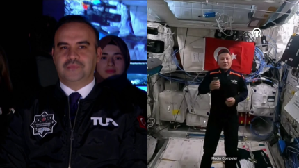 Bakan Kacır, Alper Gezeravcı ile video konferans aracılığıyla görüştü