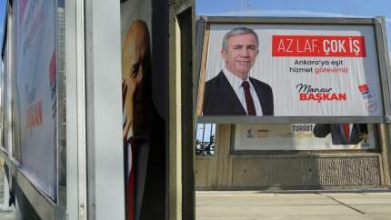 Sözde 'dürüst' seçim çalışması: Mansur Yavaş'tan Ankara'da Turgut Altınok'un pankartların engelleme!