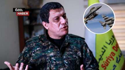 PKK/YPG’de F-16 paniği! Mazlum Abdi’den Suriye itirafları…
