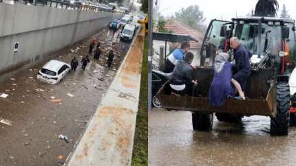 Antalya'da sel felaketi: Otomobilin içerisinde cansız bedenine ulaşıldı...