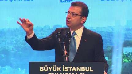 CHP ilçe adayları tanıtıldı... İmamoğlu, yuhalamalardan konuşamadı: Ayıp ediyorsunuz!