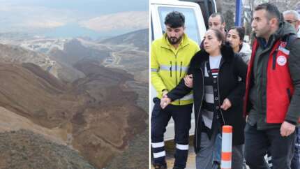 Erzincan'da facianın yaşandığı maden sahasında ailelerin acı bekleyişi... "Yardımcı olun, kurtarın"