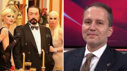 Fatih Erbakan ile Adnan Oktar arasında dikkat çeken dostluk! Övgüler yağdırdığı video gündem oldu!