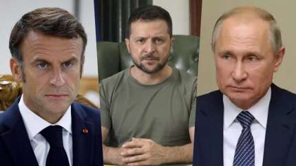 Macron'un Ukrayna açıklamasına Rusya'dan tehdit gibi cevap: "NATO ile çatışma kaçınılmaz olur!"