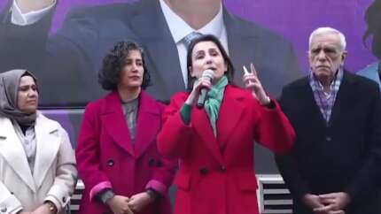 İşte CHP'nin iş birliği yaptığı partinin özeti: DEM eş genel başkanından skandal 'Kürdistan' sözleri!