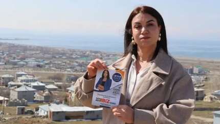 Van'da kadın muhtar adayı Leyla Bağlık, 22 erkek adaya karşı yarışacak