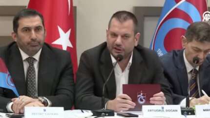 Trabzonspor Başkanı Ertuğrul Doğan'dan yerde yatan taraftara tekme atan Fenerbahçeli futbolcuya sert sözler! ''Delikanlılığa sığmaz''