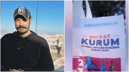 Murat Ünalmış, Cumhur İttifakı'nın İstanbul adayı Murat Kurum adına kapısına bırakılan hediyeleri çöpe attı! Ünlü oyuncuya tepki yağıyor